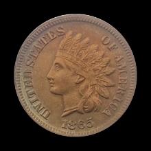 1865 Indian Head Cent CLOSELY UNCIRCULATED