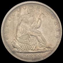 1859-O Seated Liberty Half Dollar NEARLY UNCIRCULATED