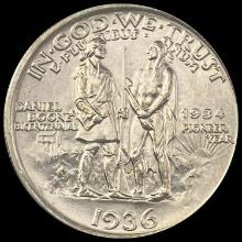 1936 Daniel Boone Half Dollar SUPERB GEM BU