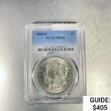 1885-O Morgan Dollar PCGS MS65 SILVER