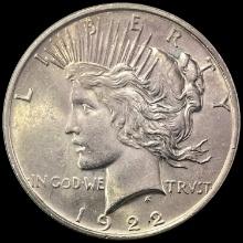 1922 Peace Silver Dollar CHOICE BU