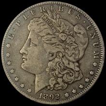 1892 Morgan Silver Dollar LIGHTLY CIRCULATED