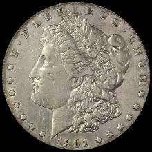 1901-S Morgan Silver Dollar LIGHTLY CIRCULATED