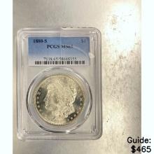 1880-S Morgan Dollar PCGS MS65 SILVER