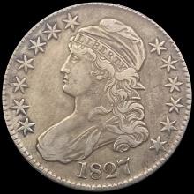 1827 Capped Bust Half Dollar LIGHTLY CIRCULATED