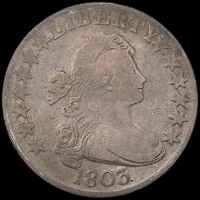 1803 Draped Bust Half Dollar LIGHTLY CIRCULATED