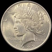 1922 Peace Silver Dollar GEM BU