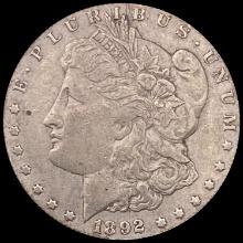1892 Morgan Silver Dollar LIGHTLY CIRCULATED