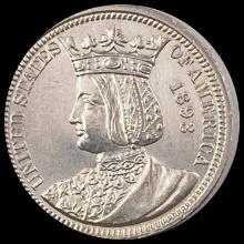 1893 Isabella Quarter UNCIRCULATED