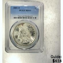 1885-O Morgan Dollar PCGS MS65 SILVER