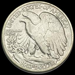 1938-D Walking Liberty Half Dollar LIGHTLY CIRCULATED