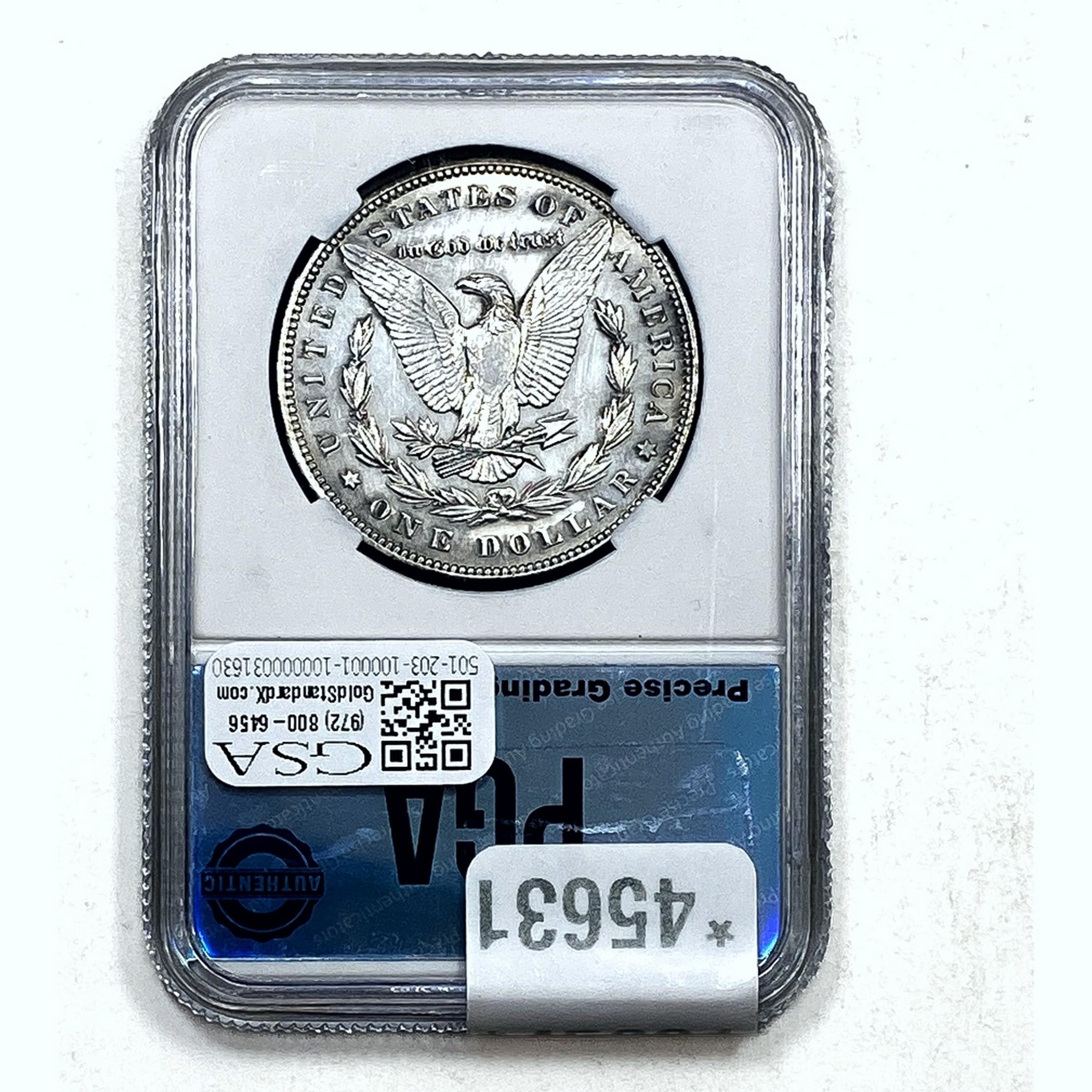 1899 $1 Morgan Dollar PGA MS65 Details