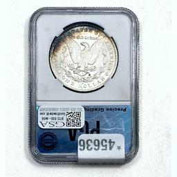 1885-O Morgan Dollar PGA MS66 SILVER