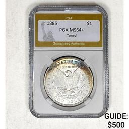 1885 Morgan Dollar PGA MS64+