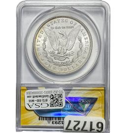 1887 Morgan Dollar ANACS MS63 SILVER