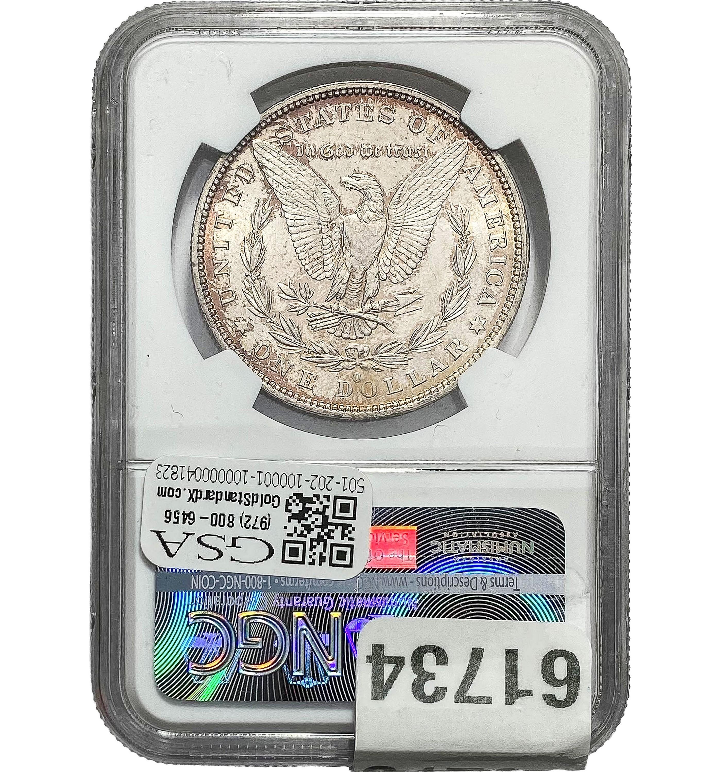 1879-0 Morgan Dollar NGC MS63 SILVER