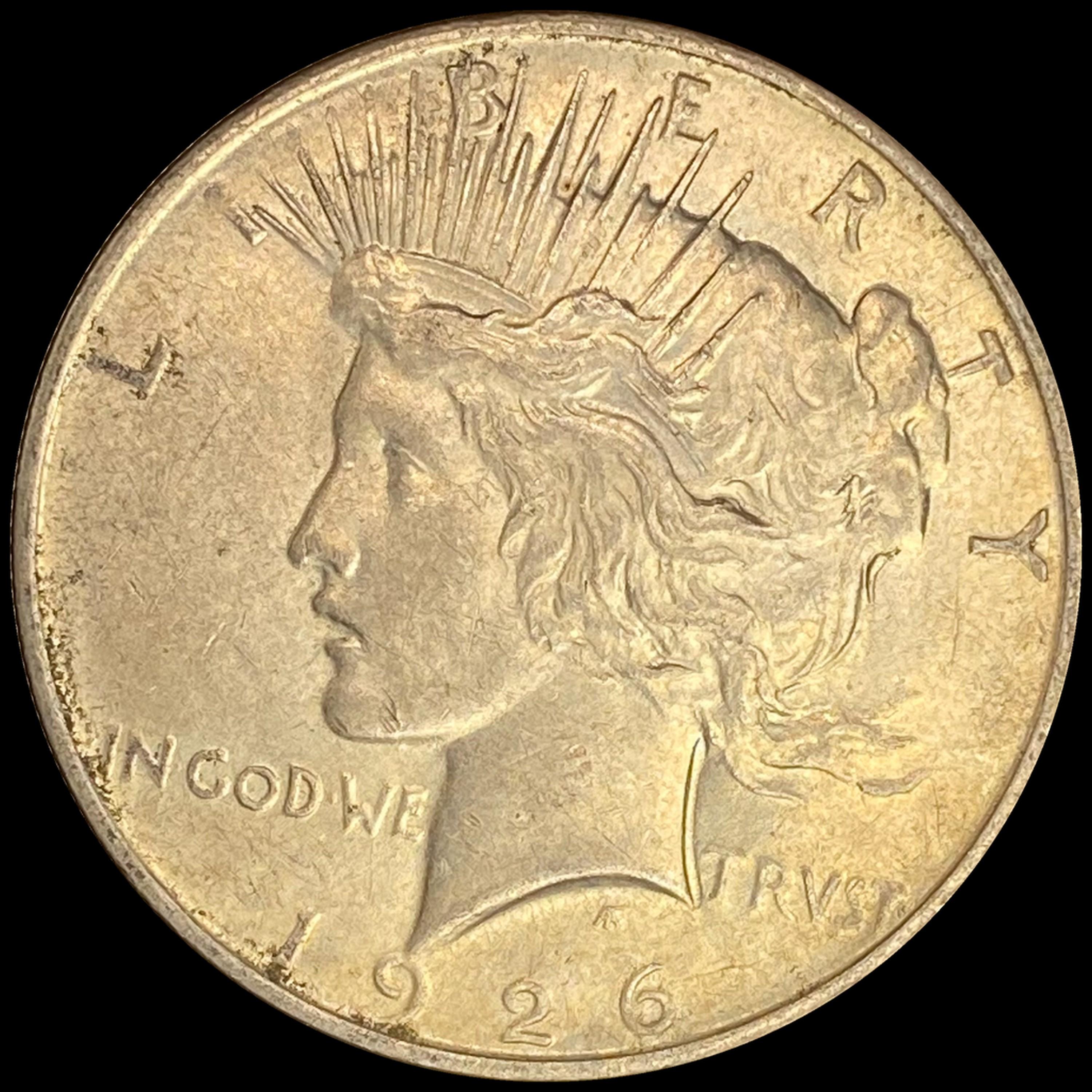 1926-D Peace Dollar CHOICE AU