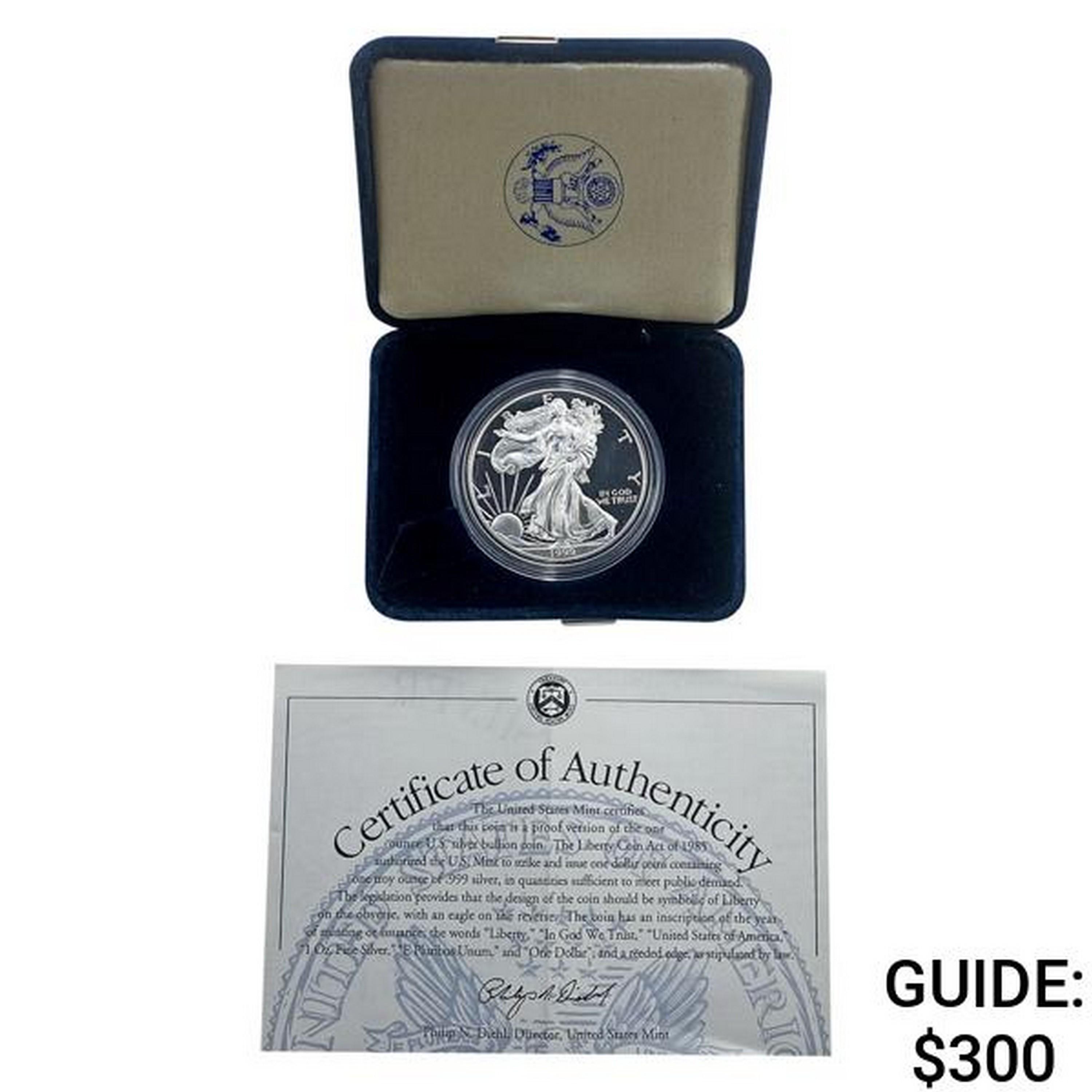 1999-P PROOF Silver Eagle