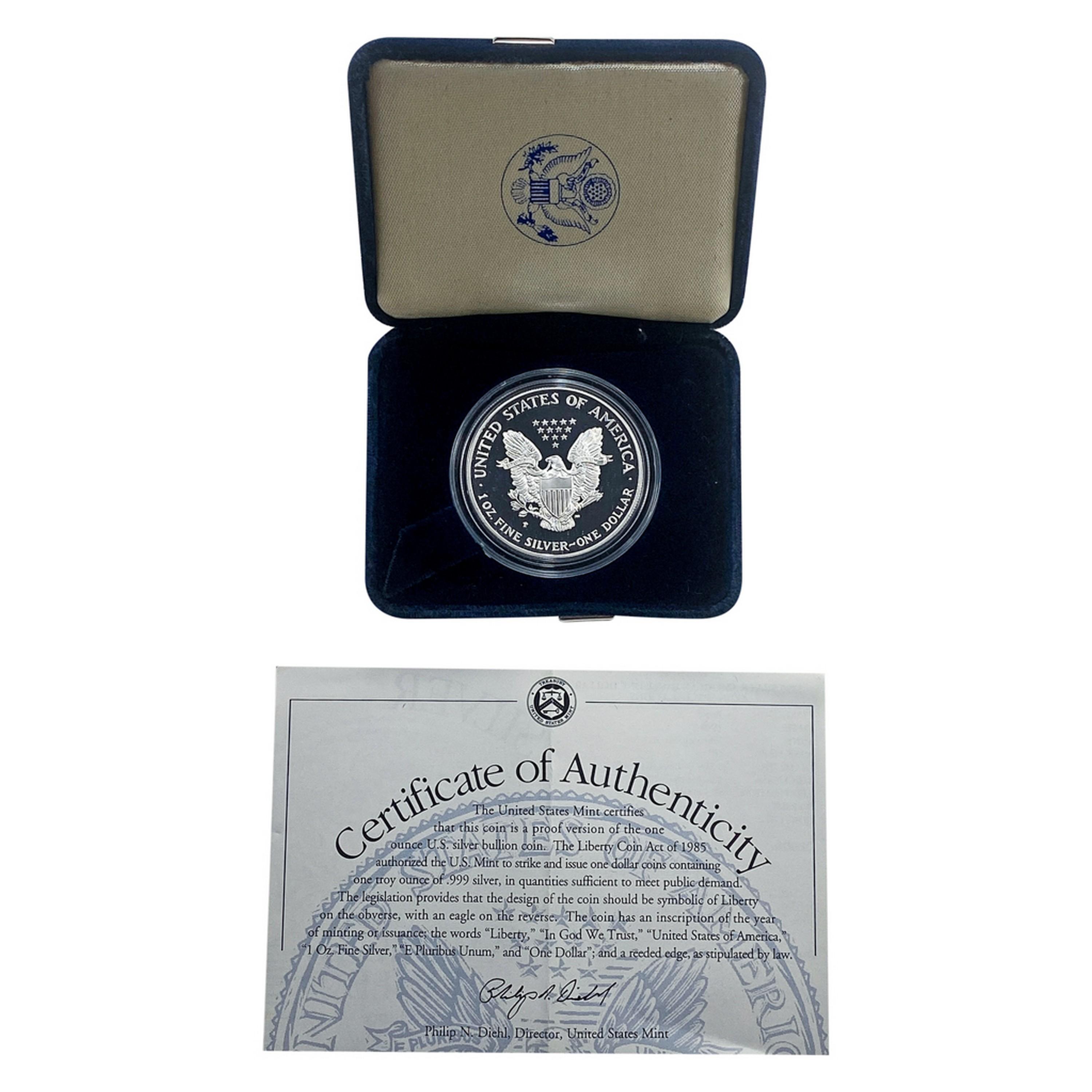 1999-P PROOF Silver Eagle