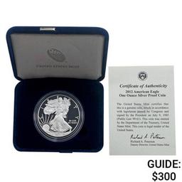 2012 PROOF Silver Eagle