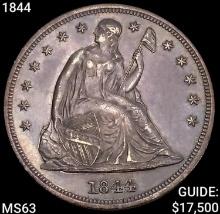 1844 Seated Liberty Dollar CHOICE BU