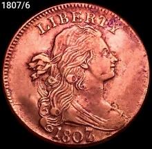 1807/6 Draped Bust Large Cent