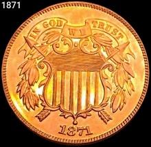 1871 Two Cent Piece