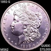 1892-S Morgan Silver Dollar
