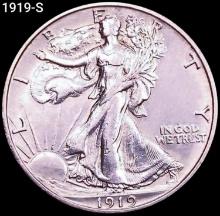 1919-S Walking Liberty Half Dollar