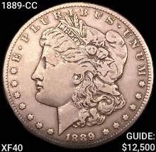 1889-CC Morgan Silver Dollar NEARLY UNCIRCULATED
