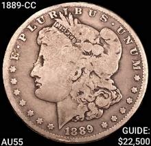 1889-CC Morgan Silver Dollar HIGH GRADE