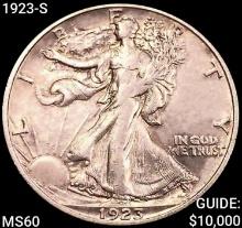 1923-S Walking Liberty Half Dollar UNCIRCULATED