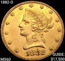 1882-O $10 Gold Eagle UNCIRCULATED