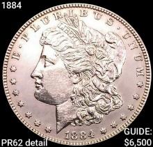 1884 Morgan Silver Dollar CHOICE PROOF