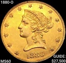 1880-O $10 Gold Eagle UNCIRCULATED