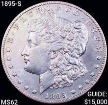 1895-S Morgan Silver Dollar UNCIRCULATED
