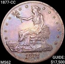 1877-CC Silver Trade Dollar UNCIRCULATED