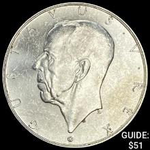 1938 Sweden Silver 2 Kroner UNCIRCULATED