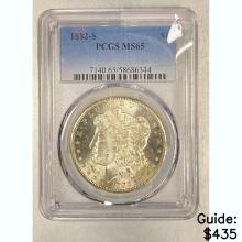 1882-S Morgan Dollar PCGS MS65 SILVER