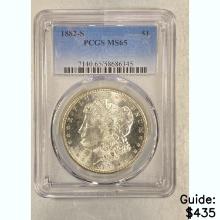 1882-S Morgan Dollar PCGS MS65 SILVER