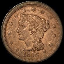 1856 Braided Hair Large Cent HIGH GRADE