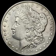 1901-S Morgan Silver Dollar CLOSELY UNCIRCULATED