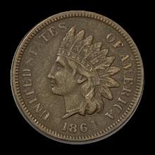 1867 Indian Head Cent CHOICE AU
