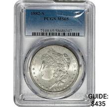 1882-S Morgan Dollar PCGS MS65 SILVER