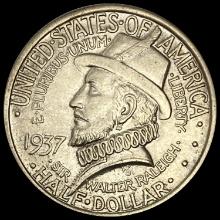 1937 Roanoke Island Half Dollar UNCIRCULATED