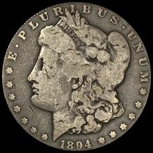 1894-S Morgan Silver Dollar LIGHTLY CIRCULATED