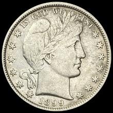 1899 Barber Half Dollar LIGHTLY CIRCULATED