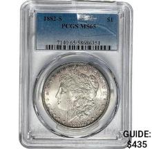 1882-S Morgan Dollar PCGS MS65 SILVER