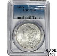 1885-O Morgan Dollar PCGS MS65 SILVER
