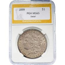 1889 $1 Morgan Dollar PGA MS65 Details